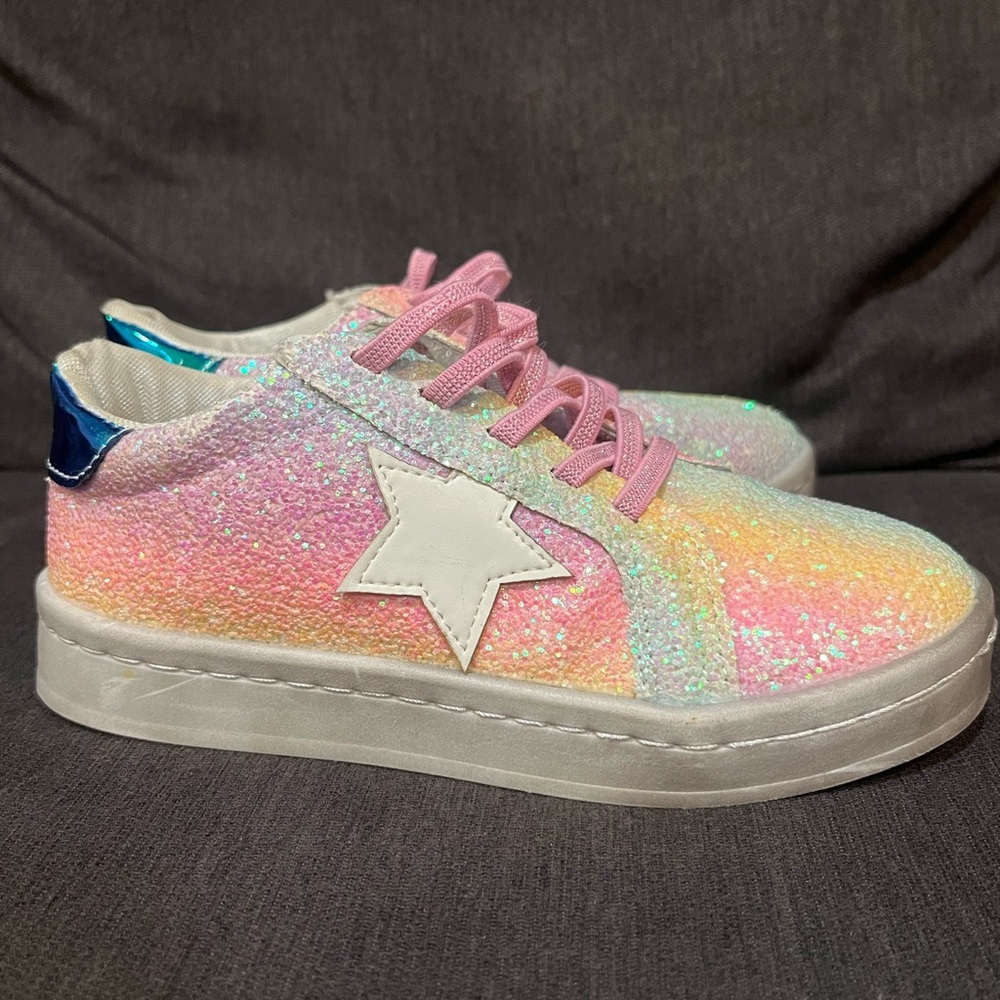 Lola and the boys Sparkly sneakers size 1